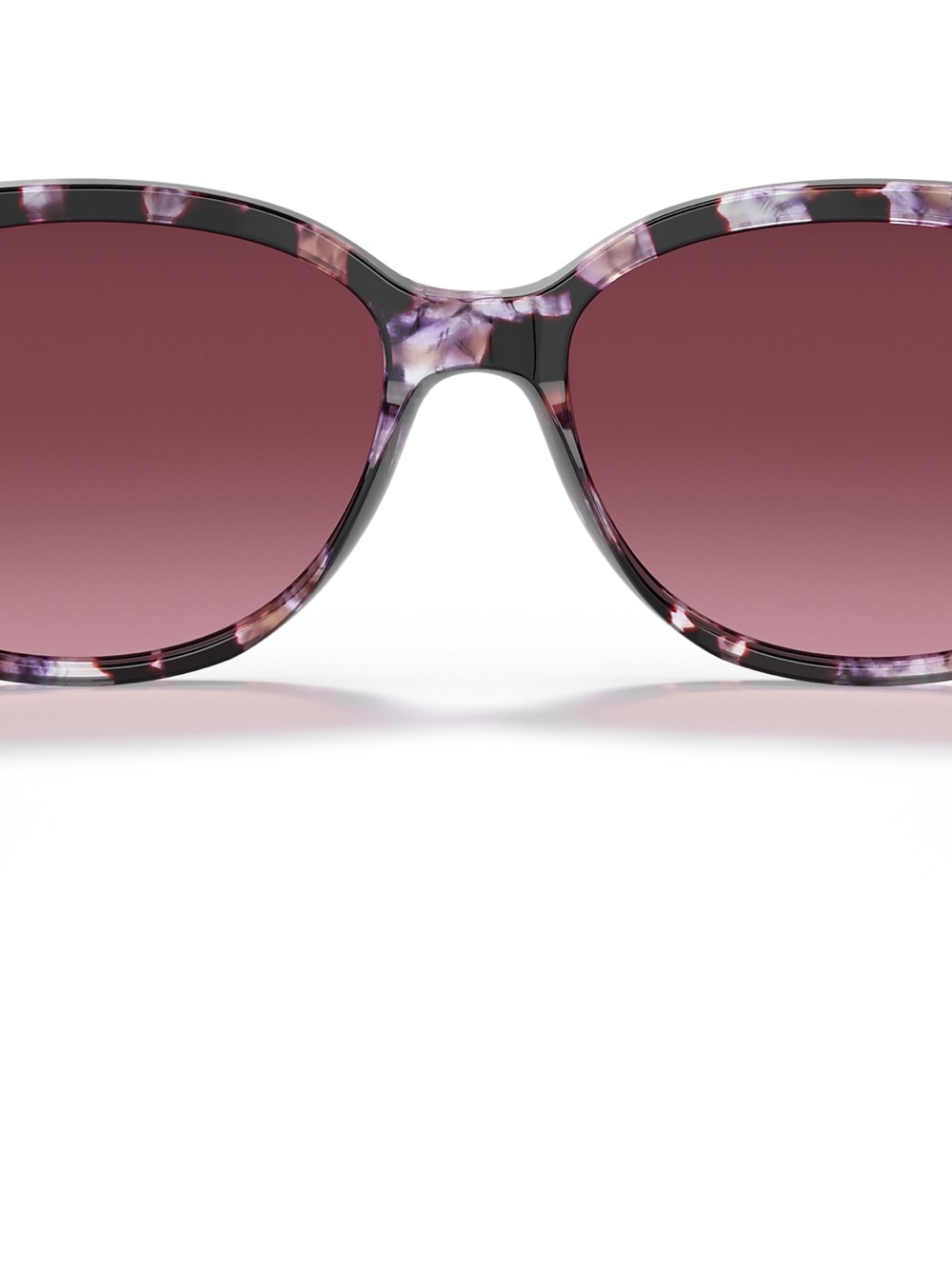 Coach Women's Purple Tortoiseshell Sunglasses - Picture 6 of 6